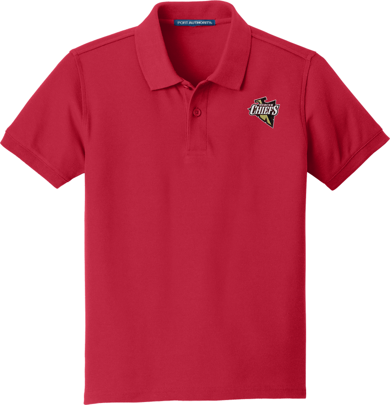 Mercer Chiefs Youth Core Classic Pique Polo