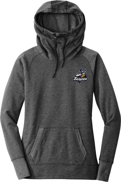 Mon Valley Thunder New Era Ladies Tri-Blend Fleece Pullover Hoodie