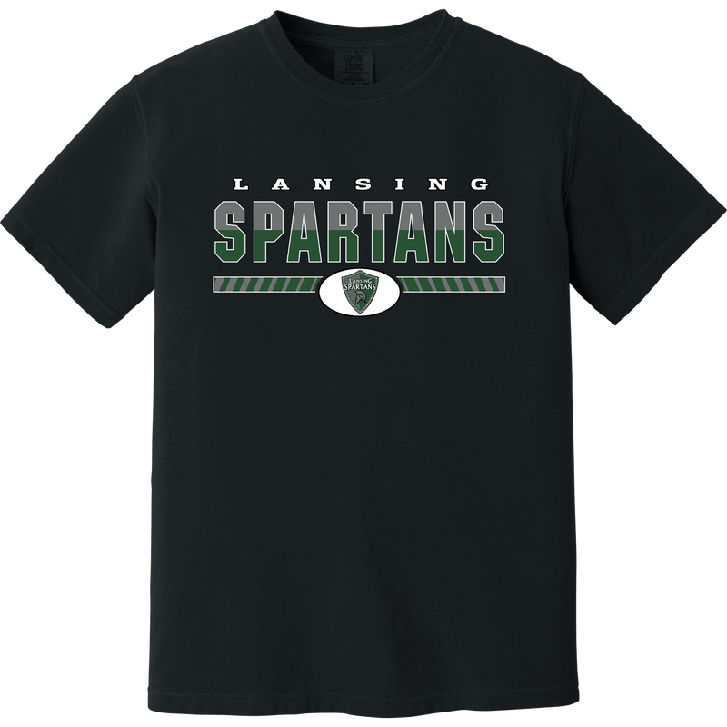 Lansing Spartans Heavyweight Ring Spun Tee