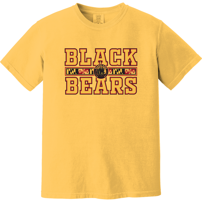 Maryland Black Bears Heavyweight Ring Spun Tee