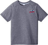 Hartford Jr. Wolfpack Youth PosiCharge  Tri-Blend Wicking Raglan Tee