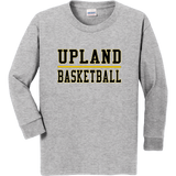 Upland Basketball Youth Heavy Cotton Long Sleeve T-Shirt