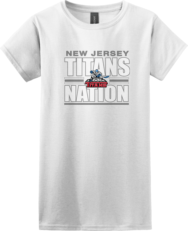 NJ Titans Softstyle Ladies' T-Shirt