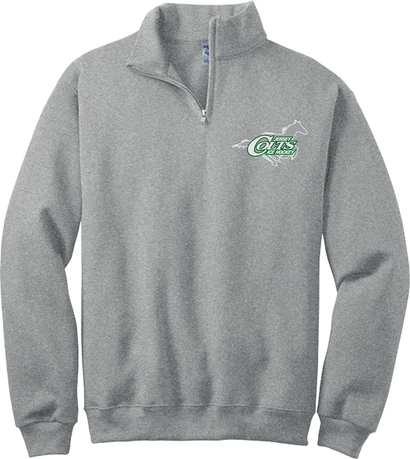 NJ Colts NuBlend 1/4-Zip Cadet Collar Sweatshirt