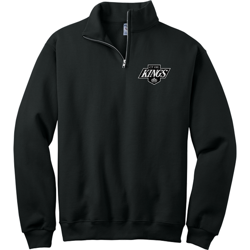 CT Oil Kings NuBlend 1/4-Zip Cadet Collar Sweatshirt