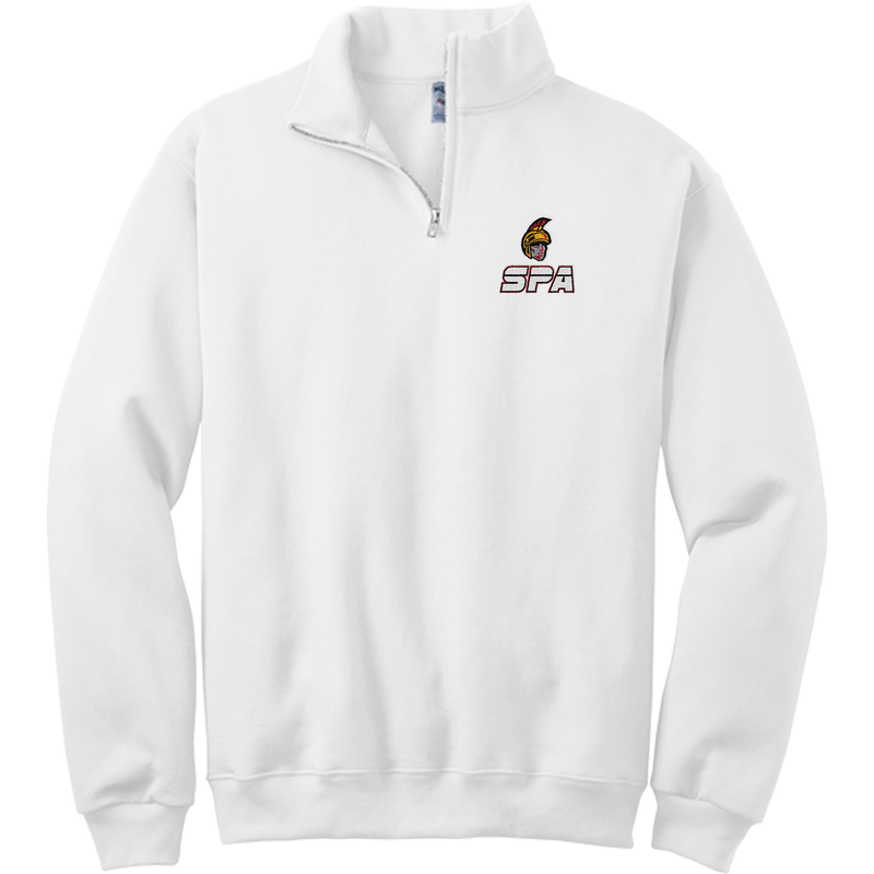 Seacoast Spartans NuBlend 1/4-Zip Cadet Collar Sweatshirt