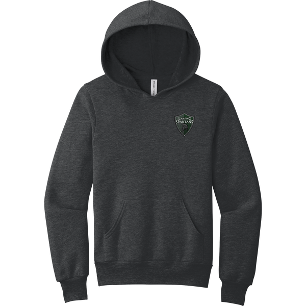 Lansing Spartans Youth Sponge Fleece Pullover Hoodie