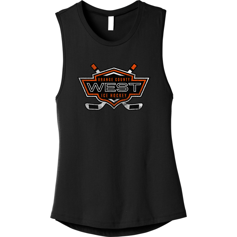 Orange County West Womens Jersey Muscle Tank