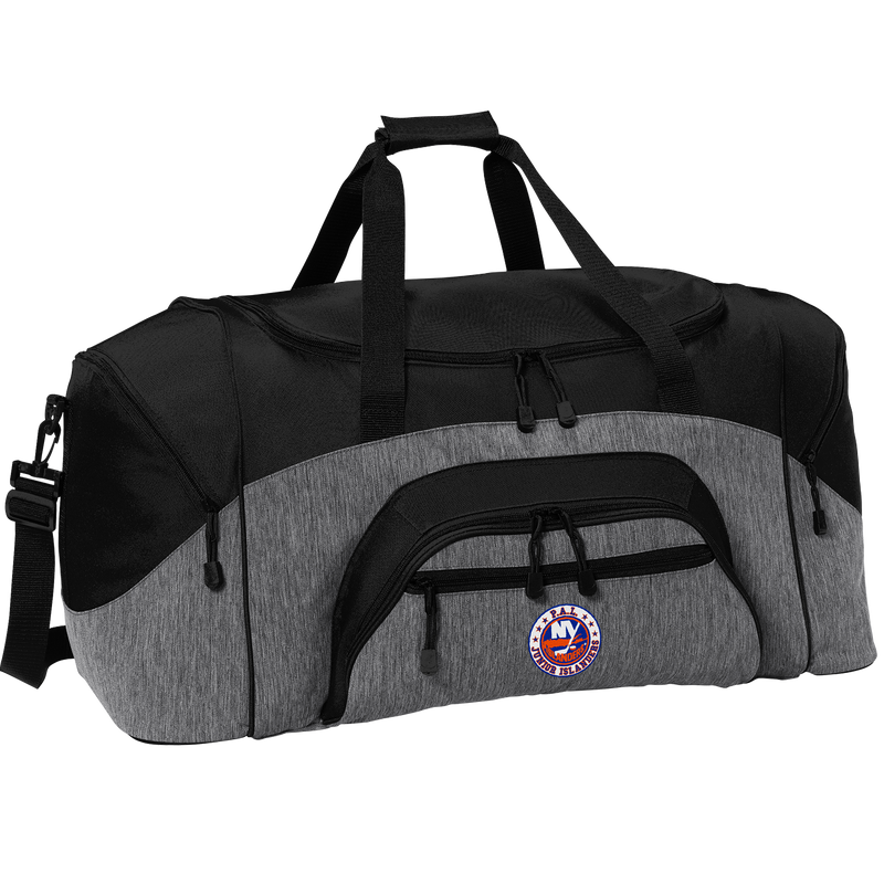 PAL Jr. Islanders Standard Colorblock Sport Duffel