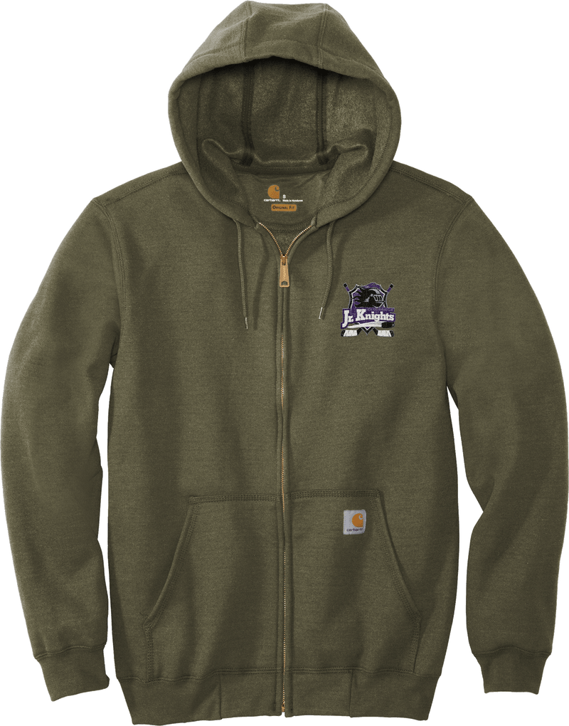 Old Bridge Jr. Knights Carhartt Midweight Hooded Zip-Front Sweatshirt