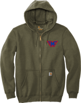 Mid-Fairfield Carhartt Midweight Hooded Zip-Front Sweatshirt