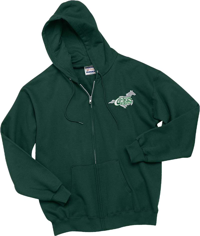 NJ Colts Ultimate Cotton - Full-Zip Hooded Sweatshirt