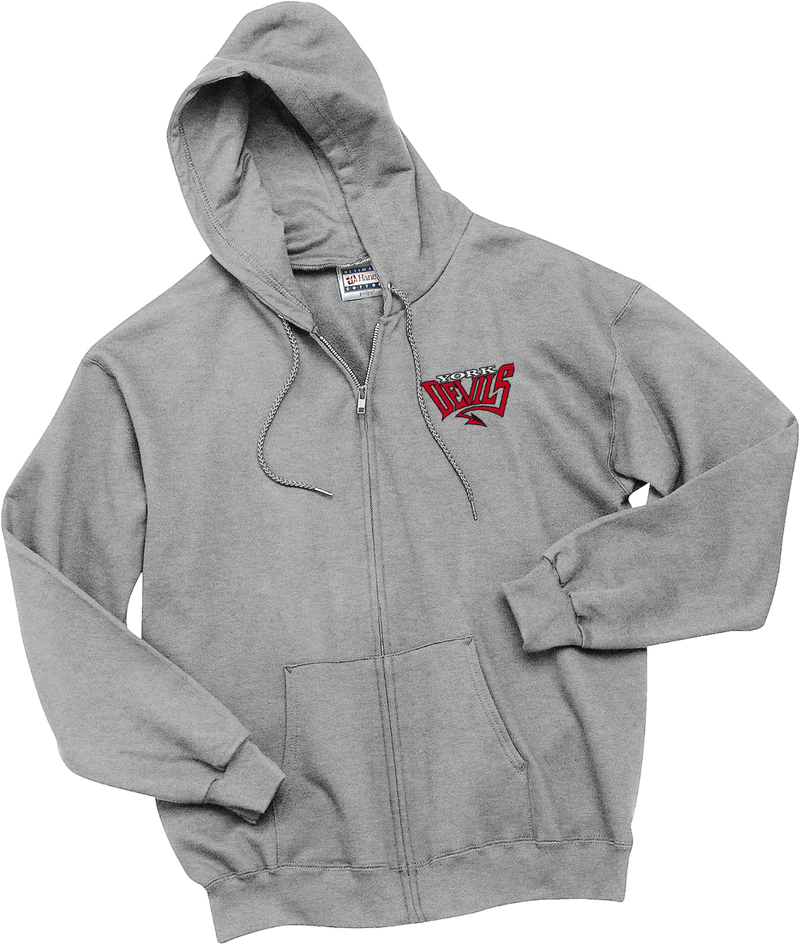 York Devils Ultimate Cotton - Full-Zip Hooded Sweatshirt