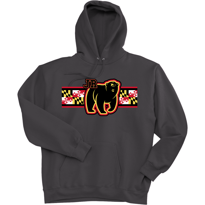 MD Jr. Black Bears Ultimate Cotton - Pullover Hooded Sweatshirt