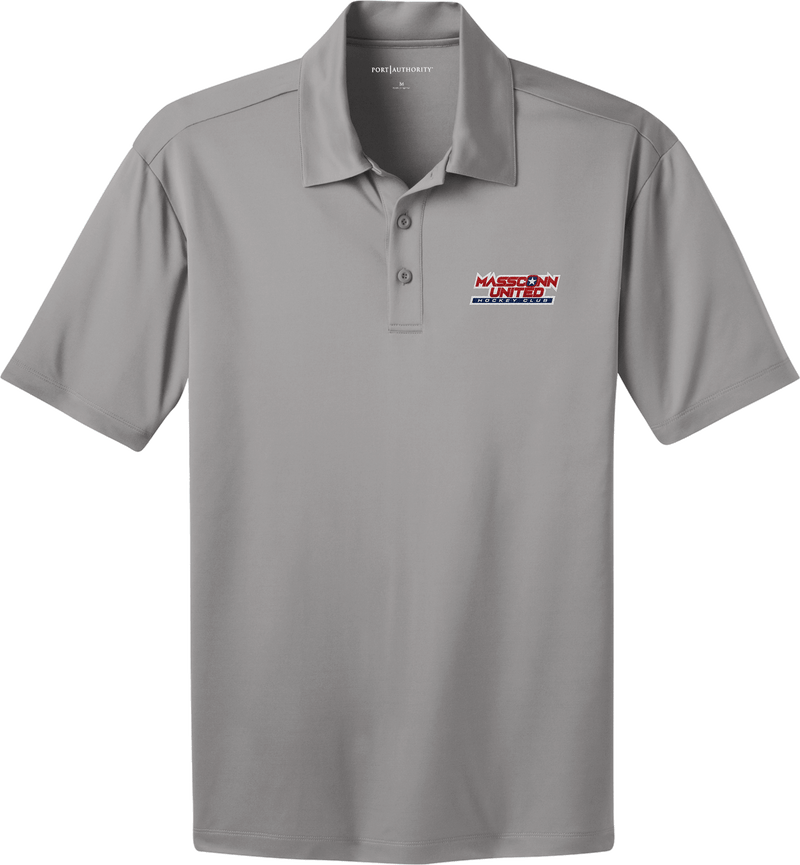 Mass Conn United Adult Silk Touch Performance Polo