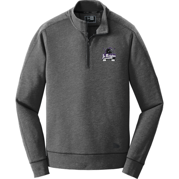 Old Bridge Jr. Knights New Era Tri-Blend Fleece 1/4-Zip Pullover