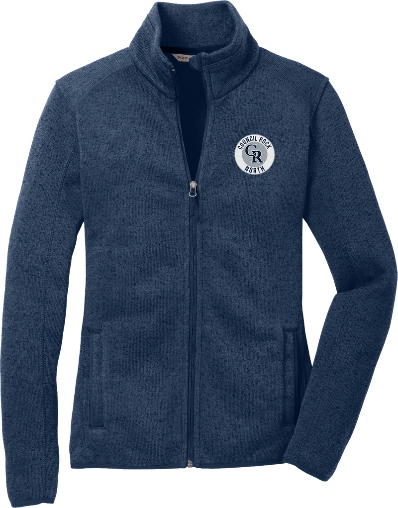 Council Rock North Ladies Sweater Fleece Jacket