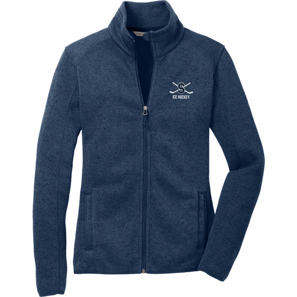 Midd South Hockey Ladies Sweater Fleece Jacket