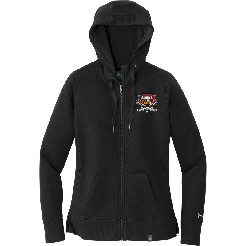 SOMD Lady Sabres New Era Ladies French Terry Full-Zip Hoodie