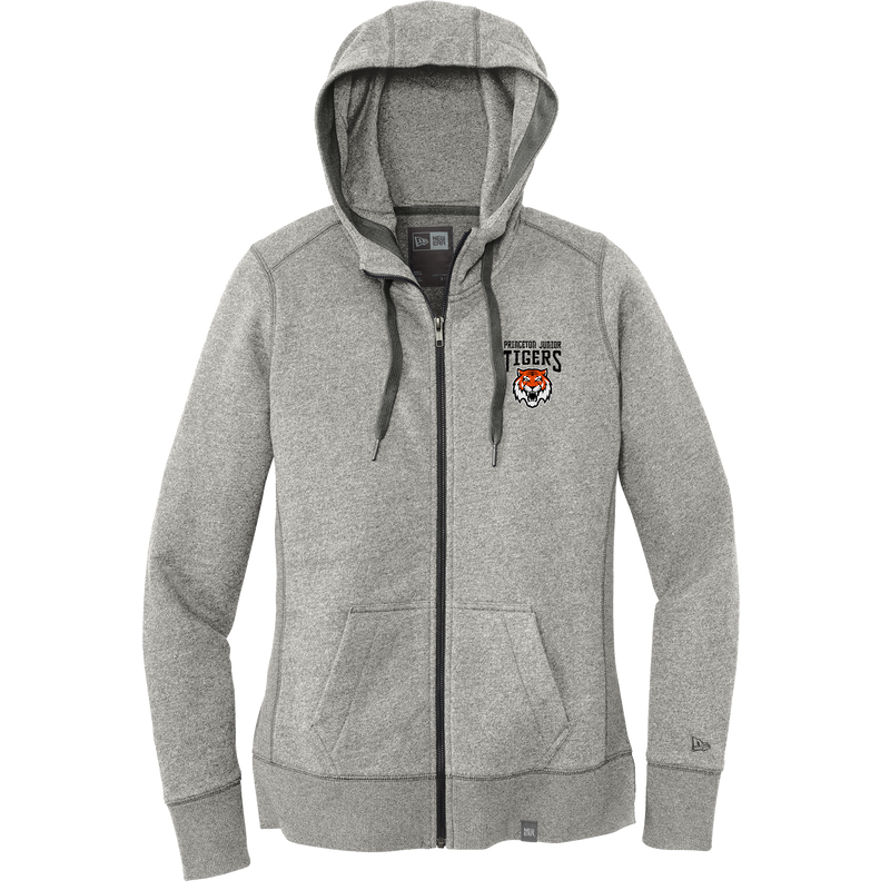 Princeton Jr. Tigers New Era Ladies French Terry Full-Zip Hoodie