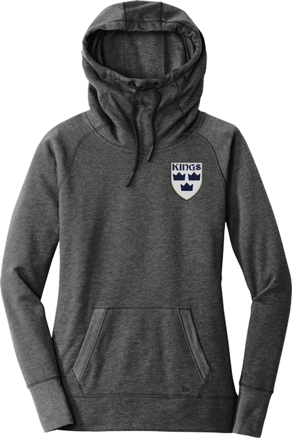 North Jersey Kings New Era Ladies Tri-Blend Fleece Pullover Hoodie