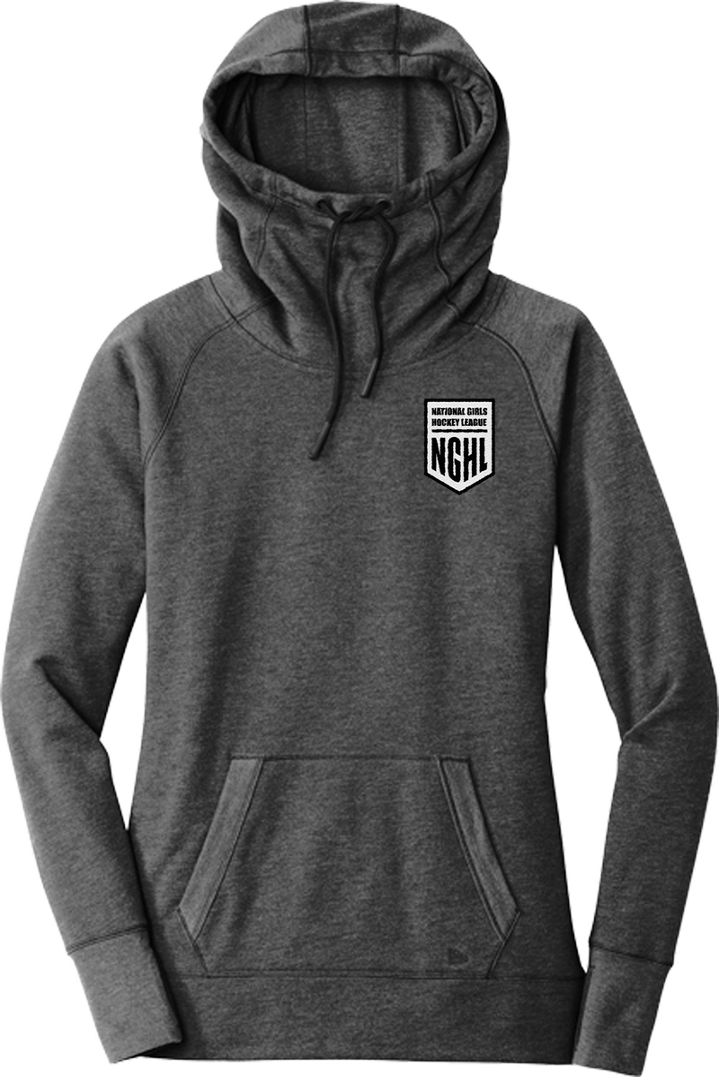 NGHL New Era Ladies Tri-Blend Fleece Pullover Hoodie