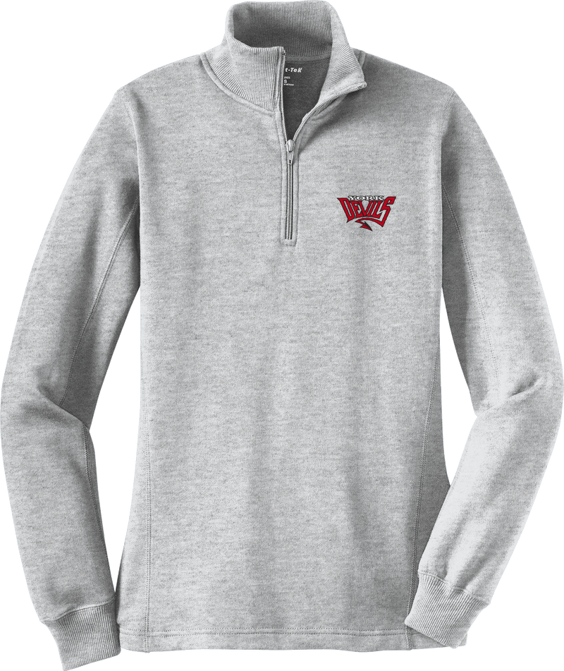 York Devils Ladies 1/4-Zip Sweatshirt