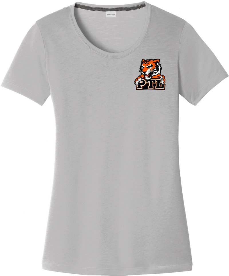 Princeton Tiger Lilies Ladies PosiCharge Competitor Cotton Touch Scoop Neck Tee