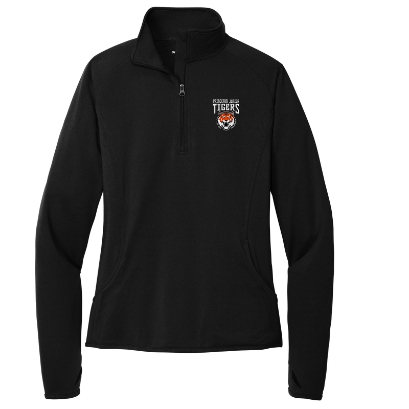 Princeton Jr. Tigers Ladies Sport-Wick Stretch 1/4-Zip Pullover