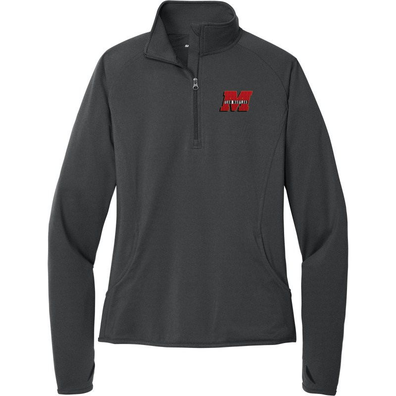 Team Maryland Ladies Sport-Wick Stretch 1/4-Zip Pullover