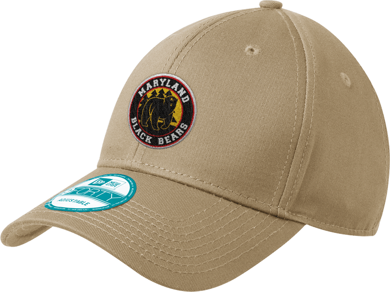 Maryland Black Bears New Era Adjustable Structured Cap