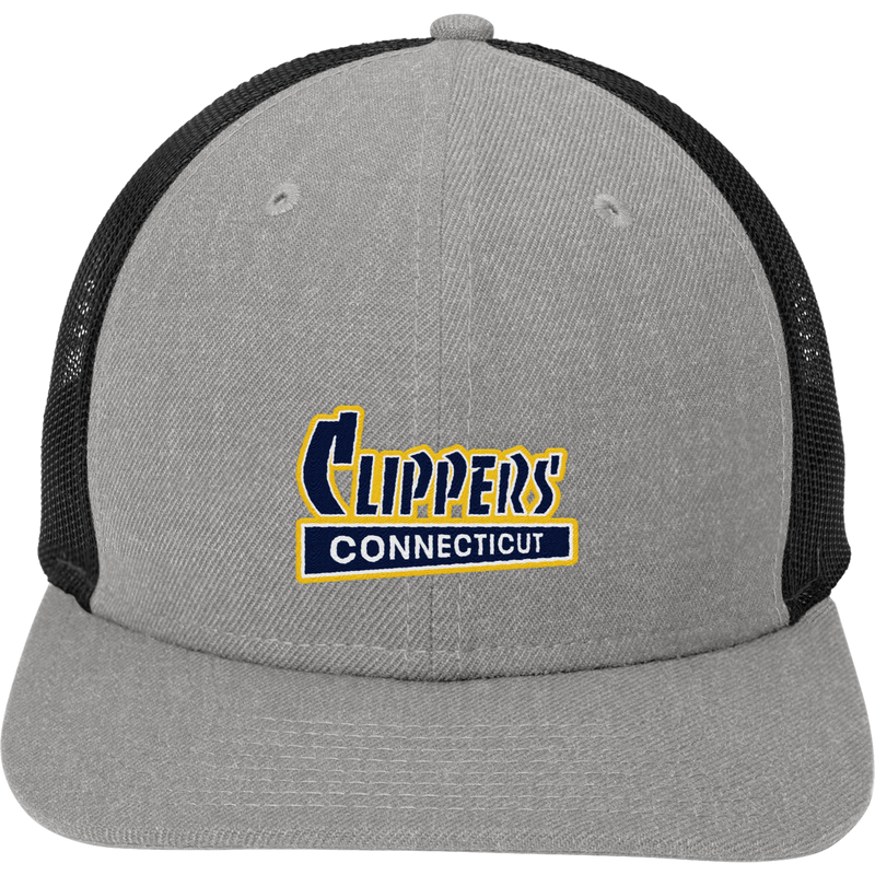 CT Clippers New Era Snapback Low Profile Trucker Cap