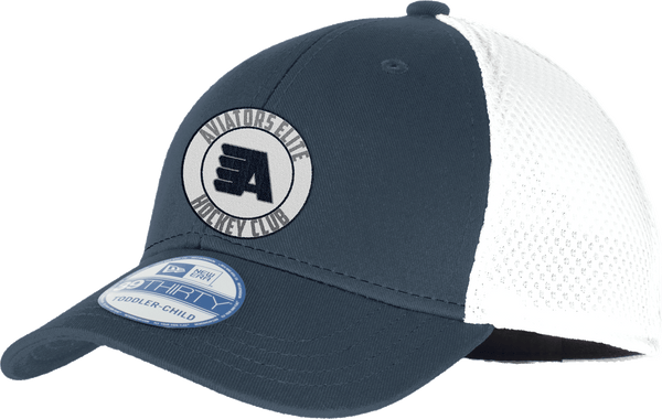 Aspen Aviators New Era Youth Stretch Mesh Cap