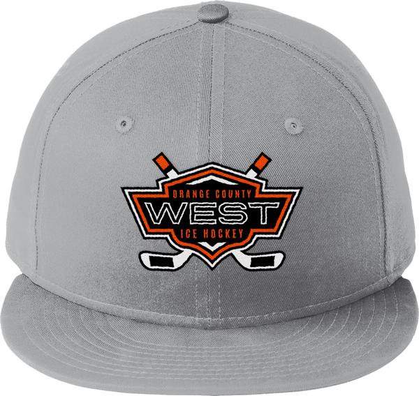 Orange County West New Era Flat Bill Snapback Cap