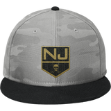 NJ Raiders New Era Camo Flat Bill Snapback Cap