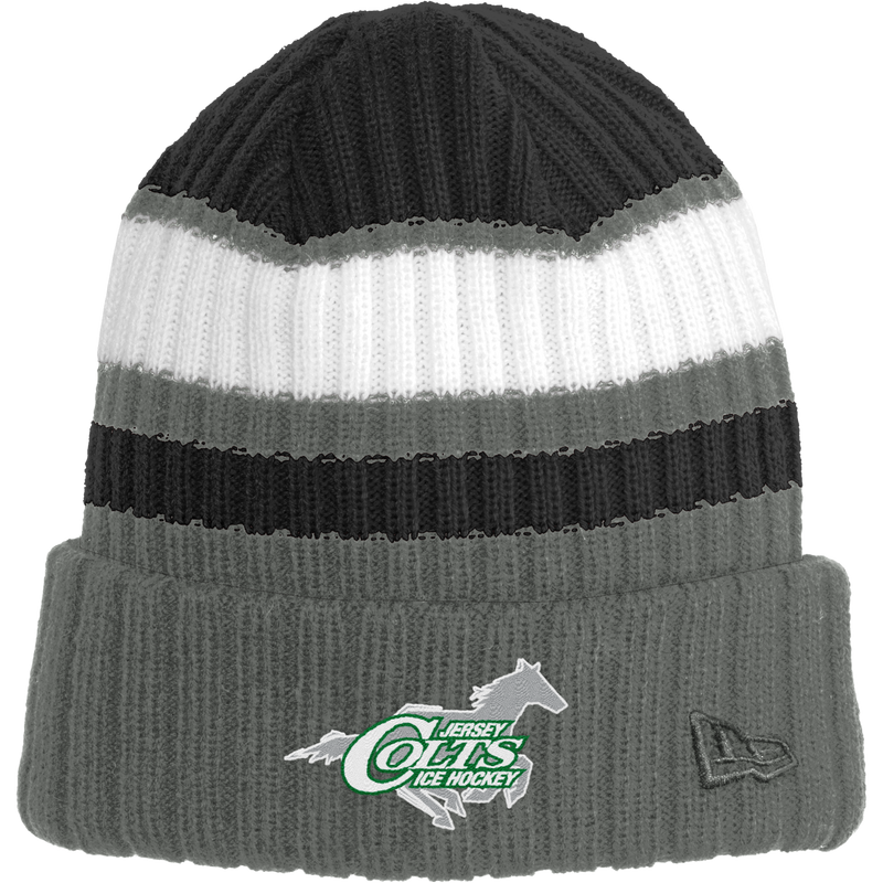 NJ Colts New Era Ribbed Tailgate Beanie