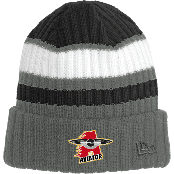 NY Aviators New Era Ribbed Tailgate Beanie