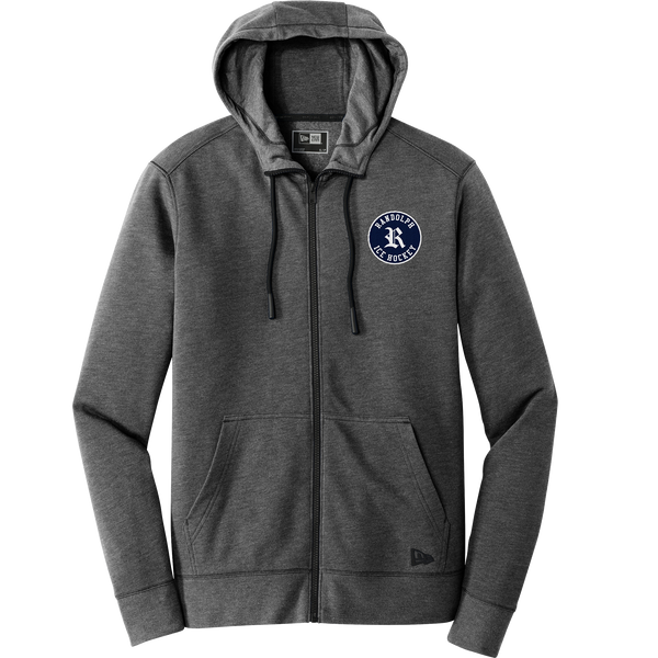 Randolph Hockey New Era Tri-Blend Fleece Full-Zip Hoodie