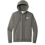 HVM Bulldogs Nike Club Fleece Sleeve Swoosh Full-Zip Hoodie