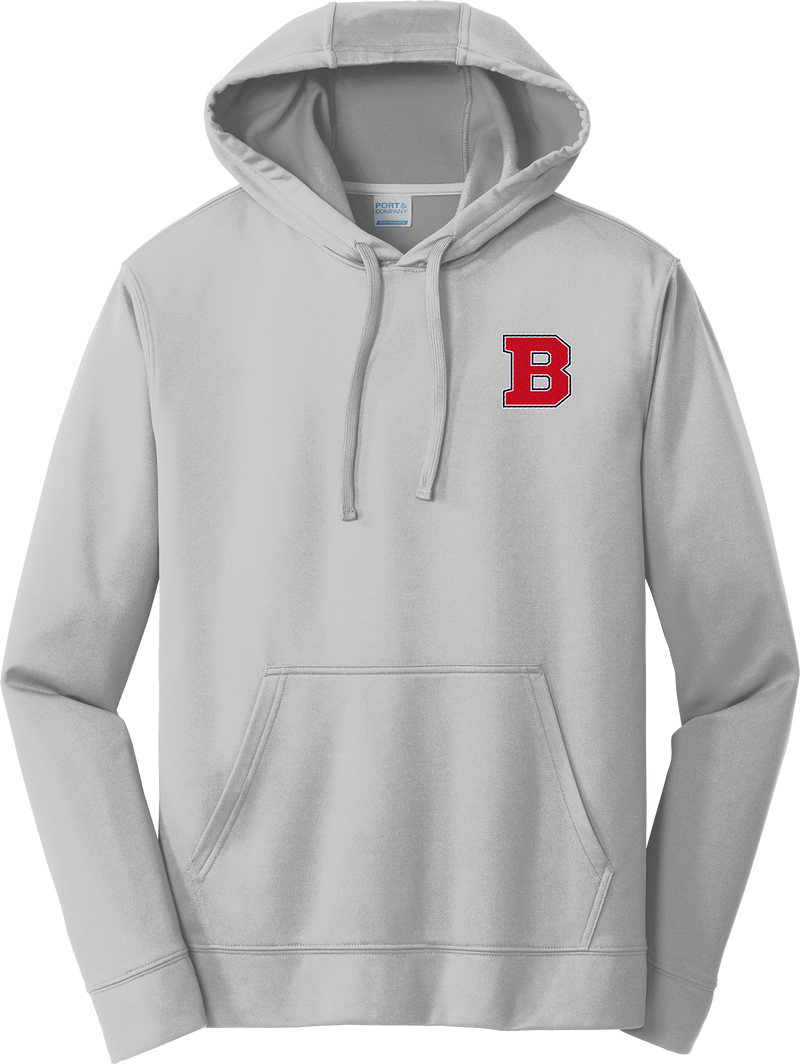 CT Bobcats Performance Fleece Pullover Hooded Sweatshirt