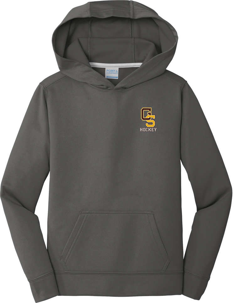 Greensburg Salem Youth Performance Fleece Pullover Hooded Sweatshirt