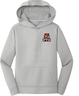 Princeton Tiger Lilies Youth Performance Fleece Pullover Hooded Sweatshirt