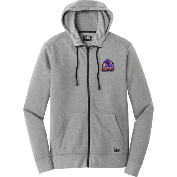 Jr. Phantoms New Era Tri-Blend Fleece Full-Zip Hoodie