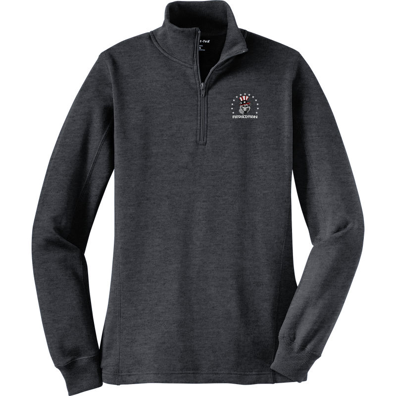 Phila Revolution Ladies 1/4-Zip Sweatshirt