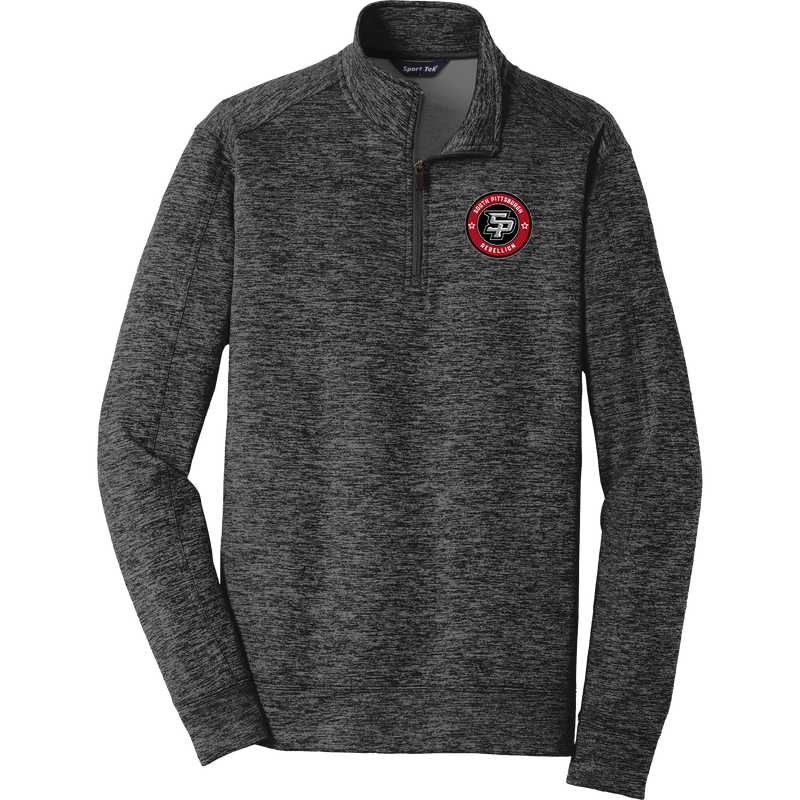 South Pittsburgh Rebellion PosiCharge Electric Heather Fleece 1/4-Zip Pullover