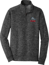 NJ Titans PosiCharge Electric Heather Fleece 1/4-Zip Pullover