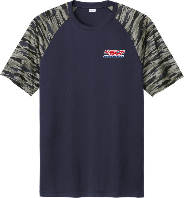 Mass Conn United Drift Camo Colorblock Tee