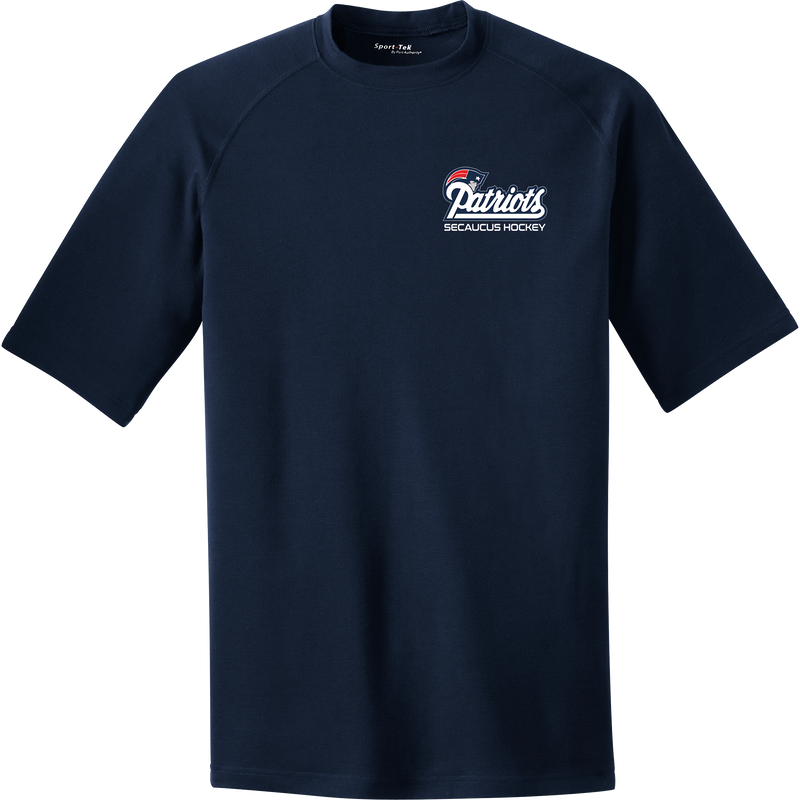 Secaucus Patriots PosiCharge Tri-Blend Wicking Raglan Tee