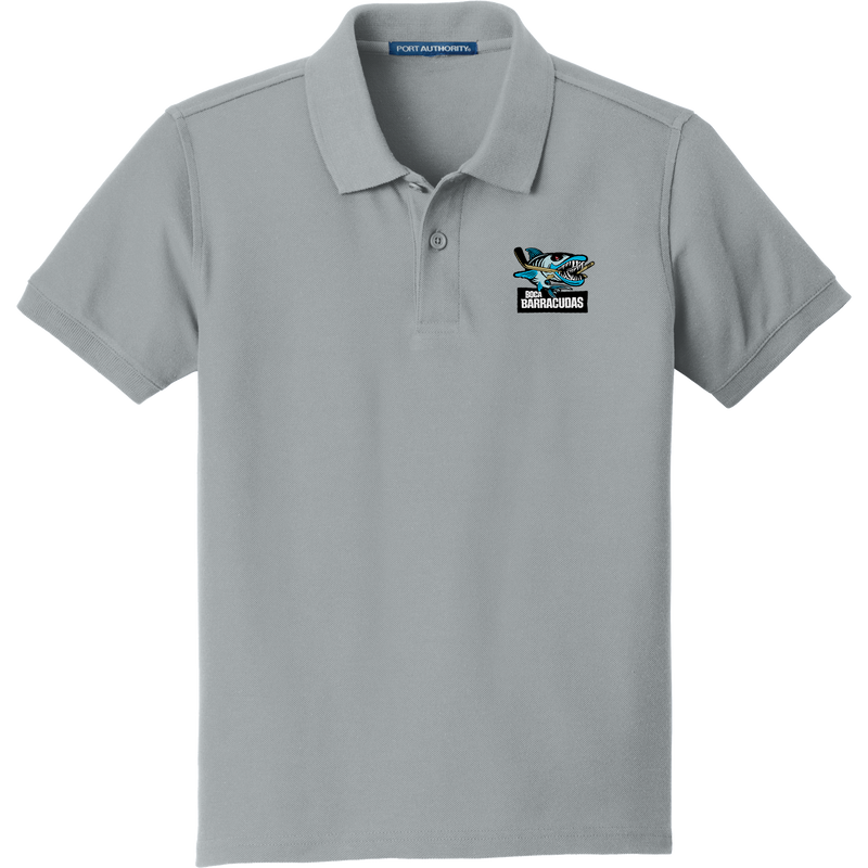 Boca Barracudas Youth Core Classic Pique Polo