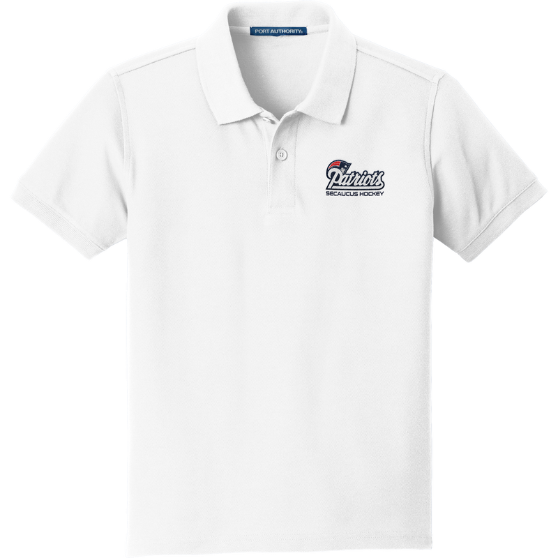 Secaucus Patriots Youth Core Classic Pique Polo